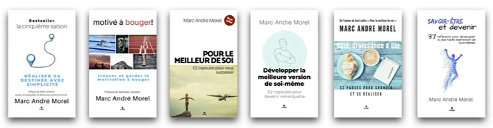 Livres de Marc André Morel Conférencier