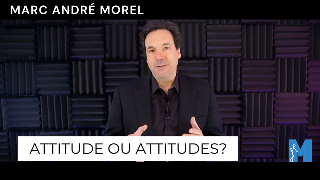 Attitude ou Attitudes? | Marc André Morel